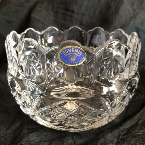 Bohemia Other - Bohemia Czech Republic Lead Crystal 5” Bowl